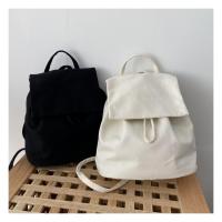 Mochila pequeña simple mochila de mujer bolsa pequeña de lona pequeña y liviana salir viaje de excursión de primavera - details 25
