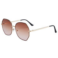 Gafas de sol de mujer, de moda mariposa marco gafas de sol de metal, gafas minimalistas UV385 - details 10