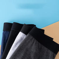 Pack De 10 Ropa Interior Para Hombre Sólida Marca Boxer Y Boxers De Lujo Conjunto De Shorts Y Calzoncillos Kit De Calcetines - details 6