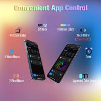 Tira De Luces LED RGBIC WiFi Sincronización De Pantalla De TV Y Juego Ambiente Para Dormitorio Fondo De TV Control Por APP Musica - details 16