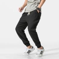 2024 Pantalones de talla grande estilo chino pantalones de lino para hombres pantalones de lino de algodón para hombres Leggings - details 11