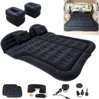 Colchón De Aire para Cama del Asiento Trasero del Coche y SUV - Bomba Inflable Universal para Dormir en el Camping y en Viajes - details 0