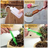 Kit de maceta de jardín de 13 piezas, pala de siembra artesanal, cuchara, cubo, suculentas, herramienta de plántulas, fertilizante bonsái, dispositivo de perforación - details 3