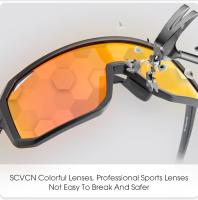 Gafas de sol de ciclismo para hombre y mujer, lentes de conducción para deportes al aire libre, correr, senderismo, UV400 - details 4