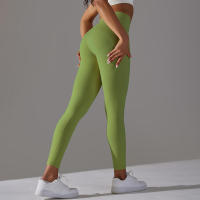-Leggings de yoga sexys para mujer, pantalones de cintura alta para entrenamiento, gimnasio, correr - details 13