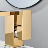 Grifo de Lavabo LED Salida de Cascada de Agua Fría y Caliente Instalación en Cubierta - details 9
