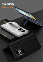 Funda de teléfono de pulsera Vertical de lujo con soporte integrado y película frontal de vidrio para Honor Magic VS 3 - details 3