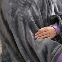 USB Electric Heated Blanket 3 Heating Levels Fleece Heated Mat Wearable Body Warmer Blanket for Household and Office - details 6