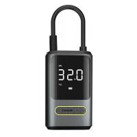 Inflador de neumáticos compresor de aire portátil - bomba de aire del coche, 150 PSI bomba de aire eléctrica recargable para coches, motos, bicicletas, bicicletas de bola, con manómetro digital, luz LED, fuente de alimentación móvil - details 15