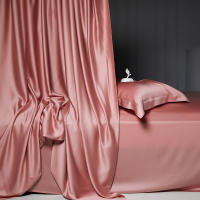 Juego de Ropa de Cama de Lujo 2025 100% Algodón, Alta Cuenta de Hilos, Color Sólido, Tamaño de Cama King 1.8m - details 5