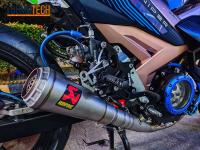 Escape de Motocicleta de Acero Inoxidable Respace Tubo de Escape Redondo para Motocross y Carreras - details 9