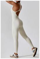 Traje de gimnasio de Yoga para mujer, mono de entrenamiento, ropa deportiva para correr, ciclismo, conjunto de gimnasio - details 3