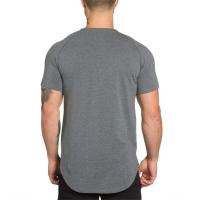 Camiseta de entrenamiento de manga corta, ropa de correr, elástica, deportes de Fitness, sensación fresca, Verano - details 4