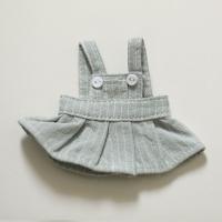 Vestido con tirantes, accesorios de ropa para muñecas, traje para muñecas, vestido vaquero, Mini ropa de oso, vestido DIY para muñecas de peluche de 12cm - details 11