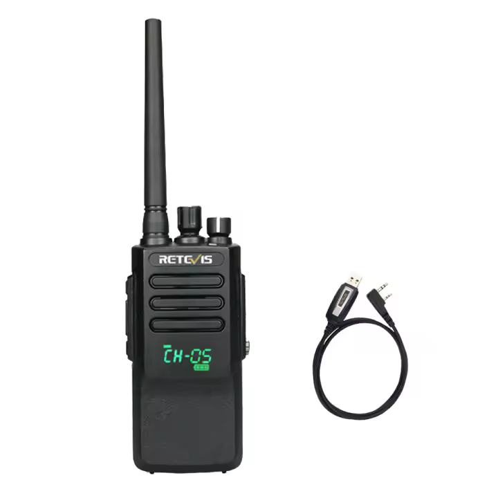 Radio de Caminante Digital Retevis RT50 DMR Transmisor Portátil UHF IP67 Impermeable - 1