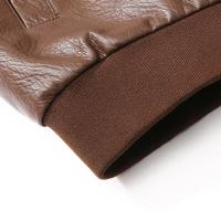 Chaqueta de cuero para hombre, abrigos negros de primavera de gran tamaño 6XL 7XL 8XL de talla grande 2025, motocicleta de calle, otoño, Hip Hop, Softshell impermeable - details 5