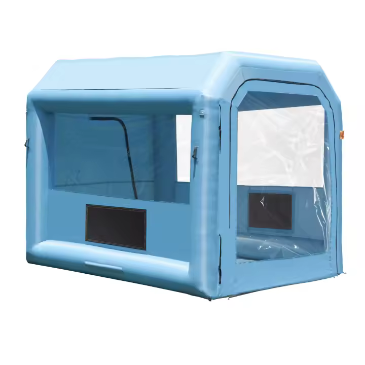 Cabina de pintura inflable SucceBuy, cabina de pintura inflable. Equipado con potentes sopladores y sistema de filtro de aire. - 1