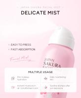 LAIKOU Sakura Tónico Hidratante Hidratante Reparación Suave Iluminador de la Piel Mejora el Brillo Suero Tónico Spray 100ml - details 9