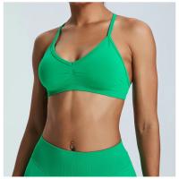 Sujetador deportivo con espalda cruzada para mujer, sujetador de yoga, correa de fitness para correr, sujetador de yoga - details 0