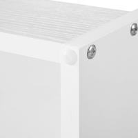 Ordenador con Cajones Escritorio de Oficina con Soporte de Monitor Mesa PC para Despacho 106x50x94cm - details 3