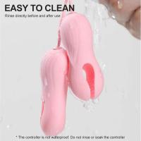 Leten-abrazadera vibratoria para masaje de senos, masturbación femenina, estimulador del clítoris, juegos para adultos, Juguetes sexuales para mujeres, parejas, vibrador de pezón - details 2