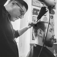Cepillo para alisar el cabello, cepillo de pelo de jabalí, cepillo de pelo para mujeres y hombres, cepillo de barba de barbero, rojo oscuro - details 6