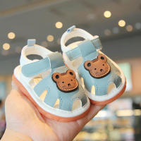 Sandalias de Suela Suave Antideslizantes para Bebés de 0-2 Años Zapatos de Cabeza de Dibujos Animados para Niños y Niñas - details 2