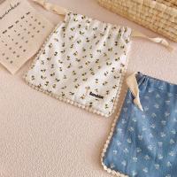 Organizador de estuches de cosméticos, bolsa de papelería de algodón con impresión, bolsa de cosméticos, bolsas de maquillaje, paquete con cordón, bolsa de almacenamiento de joyería de bolsillo - details 4