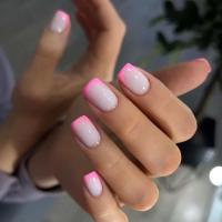 24 Unids/CA Love Pink Juego Completo Falso, Uñas Artificiales Removibles Impermeables, Uñas Decorativas para Mujer - details 7