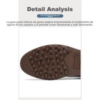 Zapatos de Golf Profesionales para Hombres Deportivos Casuales Antideslizantes Impermeables de Cuero Nuevos Zapatos de Golf - details 3