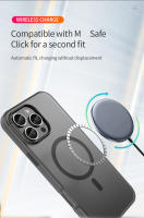 KEYSION-funda mate transparente para iPhone 16 Pro Max, 16 Plus, 15, 14 Pro Max, silicona + PC, funda trasera para teléfono a prueba de golpes - details 7
