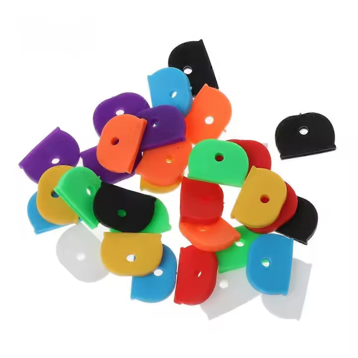 32 piezas para cubierta de identificador de llave, 8 colores, para tapa de llave, para casa, para llave - 1