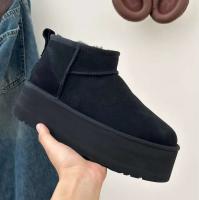 Botas de nieve de lana de diseñador de alta calidad con plataforma de 5 cm cálidas de invierno - details 1