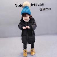 Chaqueta Cálida para Invierno para Niñas Pequeñas Abrigo de Capucha Larga Ropa de Niño Adecuada - details 6