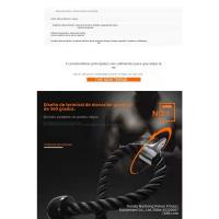 Cuerda de Entrenamiento de Doble Cabeza Accesorio de Gimnasio para Entrenamiento de Bíceps - details 1
