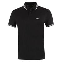 BOSS Polo ajustado de algodón elástico Camiseta de verano - details 3