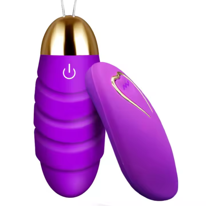 Carga USB inalámbrico fuerte choque vibrador huevo femenino masturbador adulto juguetes sexuales - 1
