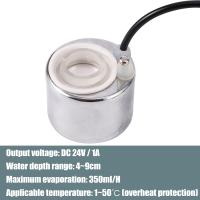 Mini humidificador ultrasónico para acuario, nebulizador para paisajismo, fuente de agua, atomizador para estanque, 24V/1A CC - details 2