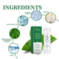 Menta Oral Para Limpiar El Mal Aliento Refrescante, Retención De Fragancia, Spray - details 2