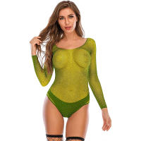 Body de peluche Sexy para mujer, lencería erótica de cuero con cuello en V, corsés de vendaje cruzado de talla grande, disfraces Porno, ropa interior sin espalda - details 17