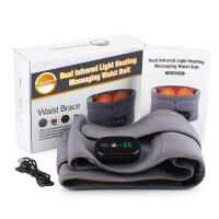 Cinturón de Calentamiento Infrarrojo Eléctrico con Luz Roja para Masaje de Cintura y Apoyo Lumbar Alivio del Dolor Vibración y Masaje de Todos los Tipos de Piel - details 12