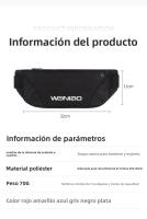Cinturón Deportivo para Correr Bolsas Antisudor Invisibles para Teléfonos Móviles - details 0