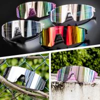 SCVCN Cycling Sunglasses Glasses Street Shades UV400 Bike Bicycle Hiking Camping Golf Sports Glasses for Men Women Baseball - details 4