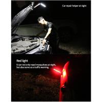Linterna LED plegable portátil Luz de trabajo COB con imán fuerte Reflector de emergencia recargable tipo C Ideal para acampar al aire libre - details 8