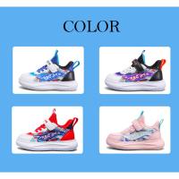 Nuevo estilo, zapatos para niños, zapatos deportivos de dibujos animados para niñas, zapatos para correr antideslizantes ligeros informales para estudiantes, zapatos de tenis antideslizantes para niños - details 3