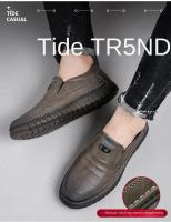 Mocasines de alta calidad para exteriores, cómodos, a la moda, suaves, clásicos, antideslizantes, hechos a mano, zapatos casuales de hombre de cuero vacuno. - details 3