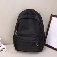 Mochila escolar impermeable de gran capacidad para mujer, mochila escolar con cremallera suave, Color sólido, mochila informal para adolescentes y niñas, suministro para estudiantes - details 11