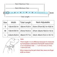 Collar de Mascota de Cuero con Pendientes de Estrellas Ideal para Perros Pequeños y Medianos - details 0
