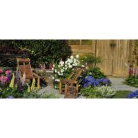 Estante de Madera para Plantas Estante Angular de 3 Niveles Interior y Exterior - details 8