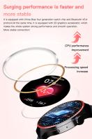 Reloj inteligente HW10 PRO para hombre y mujer, dispositivo con llamada Bluetooth, NFC, detección de ritmo cardíaco, Compatible con sistema Android IOS, novedad de 2025 - details 2